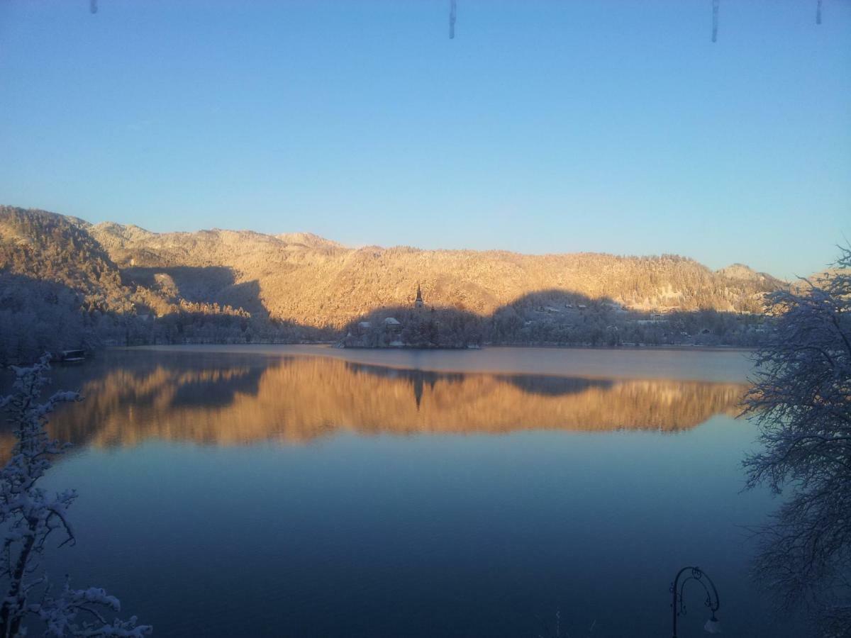 B&B Pletna A Double Lake-View Room Μπλεντ Εξωτερικό φωτογραφία
